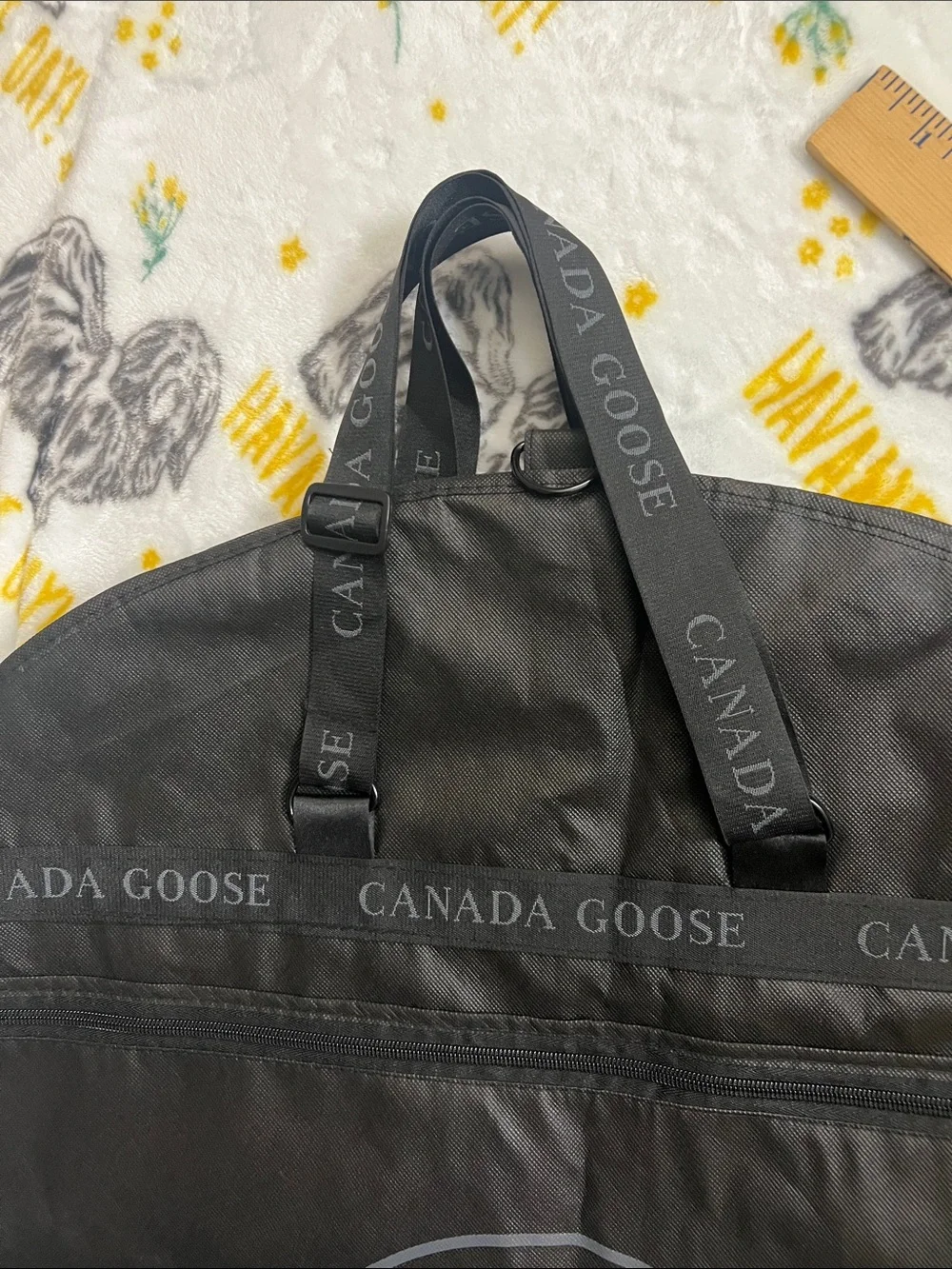 Canada Goose Black Garment Cover with Logo